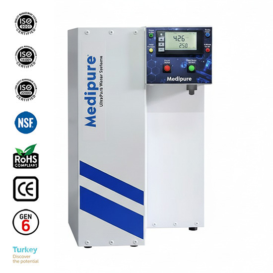 DT-5510 Biyokimya Saf Su Cihazı 10 lt/saat