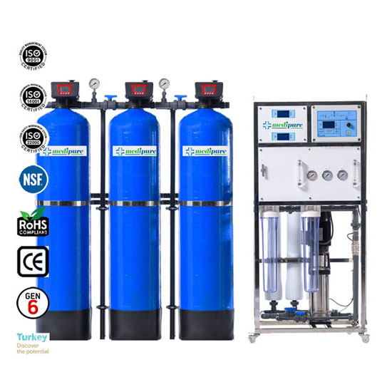 XH-8050 Sterilizasyon Saf Su Cihazı 600 lt/saat